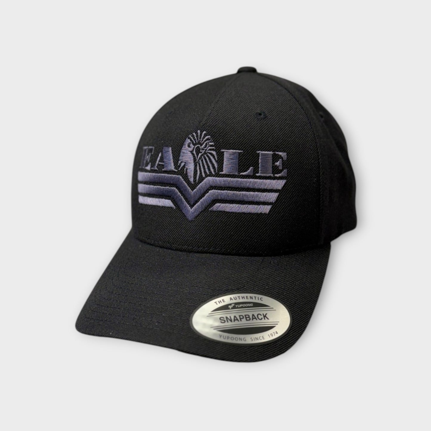 Snapback Classic Black - Grey Logo