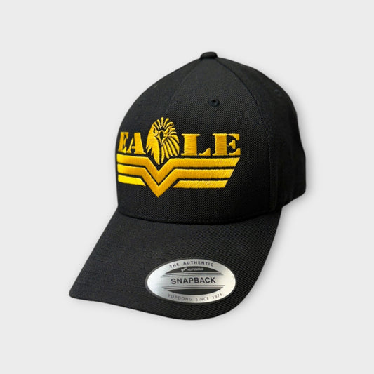 Snapback Classic Black - Yellow Logo
