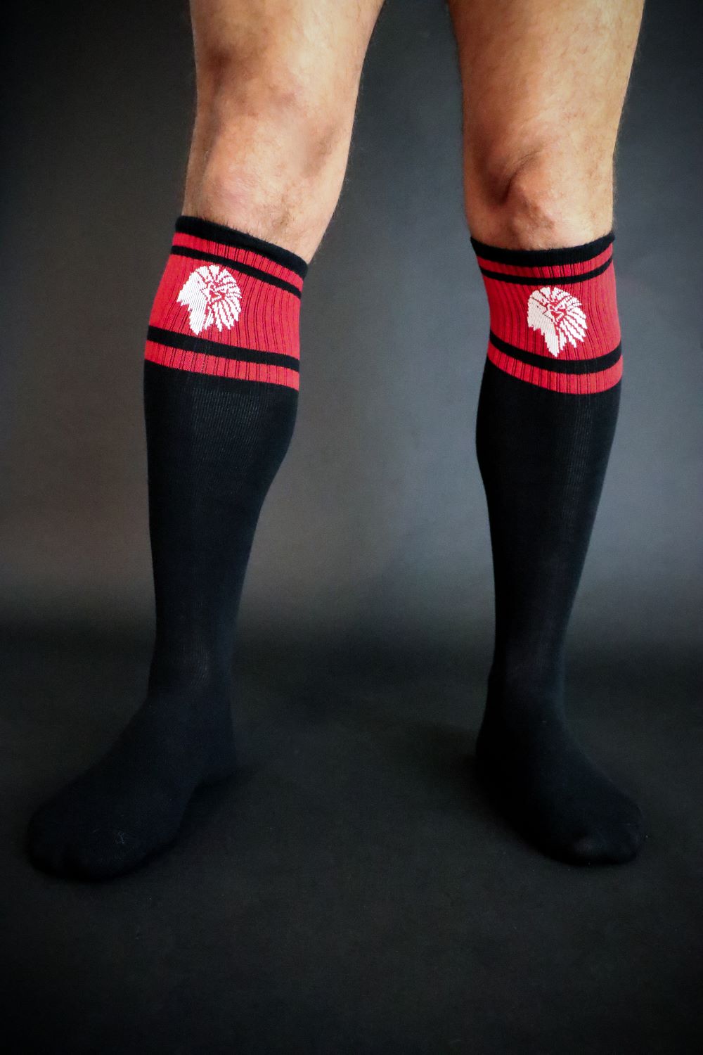 Socks - BLACK/RED