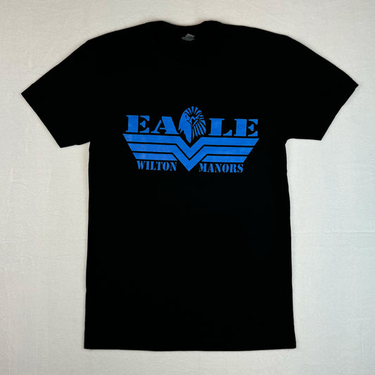 Blue Logo on Black Tee